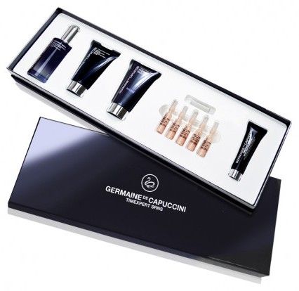 Germaine de Capuccini Timexpert SRNS Set - Denní regenerační krém 50ml + Noční booster 50ml + Noční sérum na oční okolí 15ml + Noční krém 50ml + Koncentrovaná noční péče 10x2ml Dárková sada