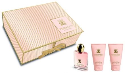Trussardi Delicate Rose - EDP 30 ml + Tělové mléko 2x30 ml Dárková sada