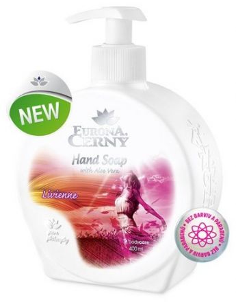 Eurona by Cerny Hand Soap Livienne - Tekuté mýdlo s Aloe Vera 400 ml