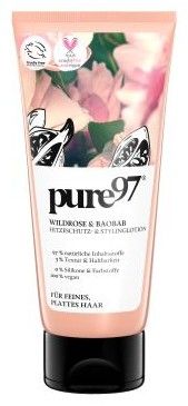 Pure 97 Wildrose & Baobab Styling Cream - Stylingový krém pro objem s tepelnou ochranou 100 ml