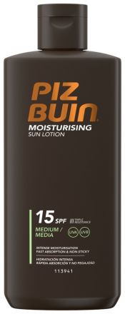 Piz Buin Moisturising Sun Lotion SPF15 - Mléko na opalování SPF15 200 ml