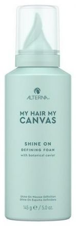 Alterna My Hair My Canvas Shine On Defining Foam - Veganská pěna dodávající lesk 145 g