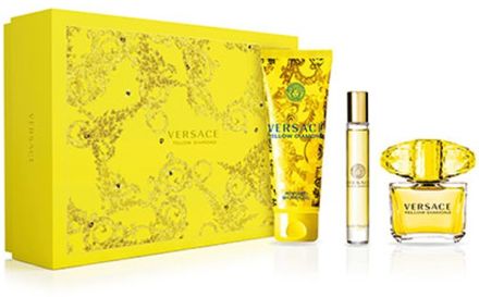 Versace Yellow Diamond pro ženy - EDT 90 ml + tělové mléko 150 ml + EDT 10 ml Dárková sada