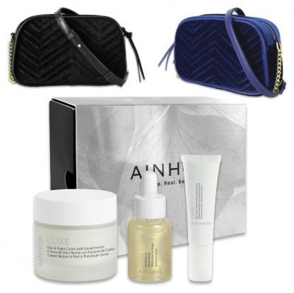 Ainhoa Luxe Vánoční sada - Krém 50 ml + sérum 30 ml + oční krém 15 ml Dárková sada