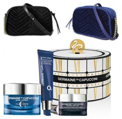 Germaine de Capuccini Excel Therapy O2 Suchá Pleť Sada - Krém 50 ml + krém na oční okolí 15 ml Dárková sada