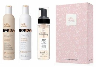 Milk Shake Integrity Trio - šampon 300 ml + kondicionér 300 ml + ochranná pěna 200 Dárková sada