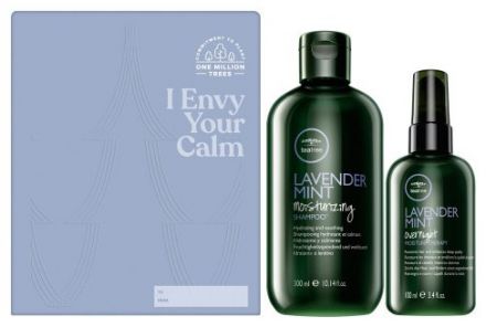 Paul Mitchell Tea Tree Lavender Calming Gift Vánoční Set - Hydratační šampon 300ml + Noční maska na vlasy 100ml Dárková sada