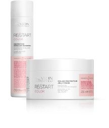 Revlon Professional Restart Color Letní Set - Šampon pro barvené vlasy 250 ml + Maska pro barvené vlasy 250 ml Dárková sada