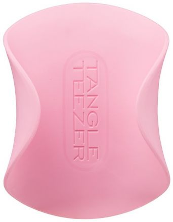 Tangle Teezer Scalp Brush Pink - Masážní exfoliační kartáč na pokožku hlavy růžový