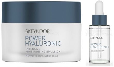 Skeyndor Power Hyaluronic Sada č.1 - Emulze50 ml + hydratační booster 15 ml Dárková sada