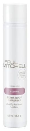Paul Mitchell Extra-Body Hairspray - Silně tužící lak na vlasy 100 ml Cestovní balení