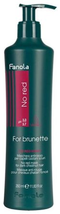 Fanola No Red Mask - Maska pro brunetky proti nechtěným červeným odleskům 350 ml