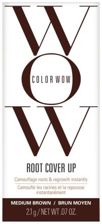 Color Wow Root Cover Up Medium Brown - Pudr na vlasy pro zakrytí odrostů střední hnědá 2,1 g