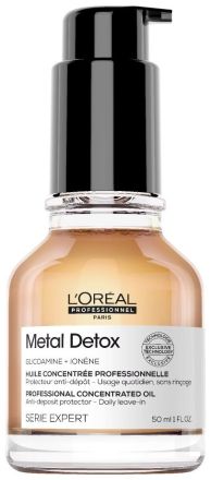L´oréal Professionnel Serie Expert Metal Detox Huile Concentrate - Koncentrovaný olej 50 ml