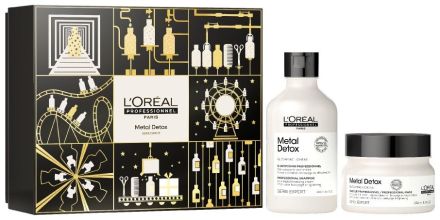 L´oréal Professionnel Metal Detox Vánoční Sada - Šampon 300 ml + maska 250 ml Dárková sada