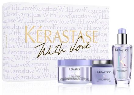 Kérastase Blond Absolu Vánoční Sada - Šampon Cicaextreme 250 ml + maska Cicaextreme 200 ml + olej 100 ml Dárková sada