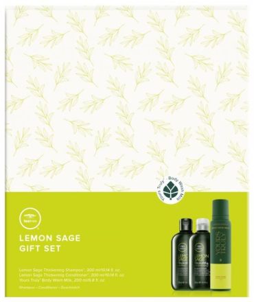 Paul Mitchell Tea Tree Lemon Sage Gift Set - Šampon 300 ml + kondicionér 300 ml + sprchové mléko 200 ml Dárková sada