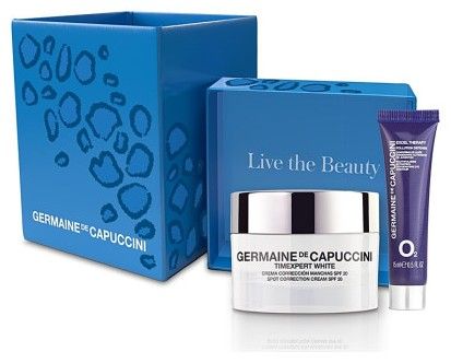 Germaine de Capuccini Timexpert White Set - Korekční pleťový krém SPF20 50 ml + krém na oční okolí 15 ml Dárková sada