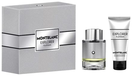 MontBlanc Explorer Platinum Set - EDP 60 ml + sprchový gel 100 ml Dárková sada