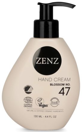 Zenz Organic Hand Cream Blossom No. 47 - Přírodní krém na ruce s vůní 130 ml