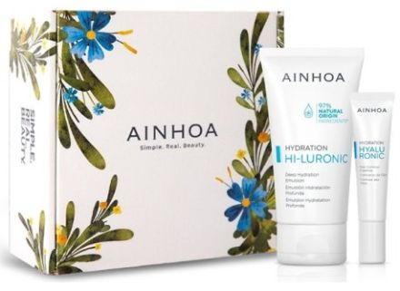 Ainhoa Hi-luronic Light Set - Emulze 50 ml + oční krém 10 ml Dárková sada