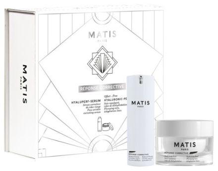 Matis Paris Réponse Corrective Set - Hydratační krém 50 ml + sérum proti vráskám 30 ml Dárková sada