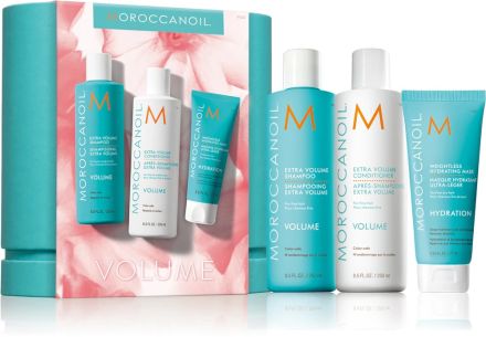 Moroccanoil Volume Set - Šampon 250 ml + kondicionér 250 ml + maska 75 ml Dárková sada