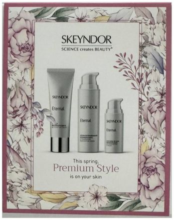 Skeyndor Eternal Travel Set - Zpevňující krém 15 ml + oční krém 5 ml + sérum 10 ml Dárková sada