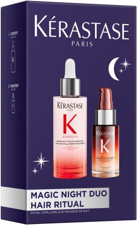 Kérastase Magic Night Duo Spring Set - Vyživující noční sérum 30 ml + denní sérum 90 ml Dárková sada