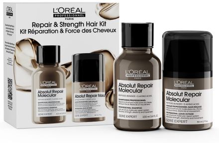 L´oréal Professionnel Serie Expert Absolut repair Molecular Mini Duo Set - Šampon 100 ml + bezoplachová maska 50 ml Dárková sada
