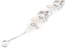 Štrasová ozdoba do vlasů 1 1ks