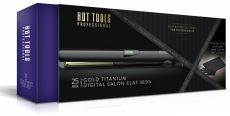 Hot Tools Gold Titanium Digital Flat Iron - Žehlička na vlasy 25mm
