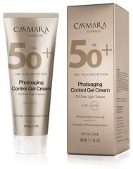 Casmara SunBeauty Photoaging Control Gel Cream - Pleťový gel-krém proti fotostárnutí SPF50+ 50 ml