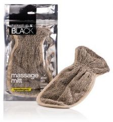 Suavipiel Black Massage Mitt - Masážní rukavice pro muže 1 ks