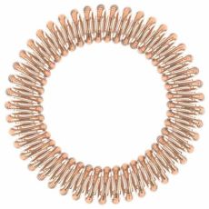 Invisibobble SLIM Bronze Me Pretty - Gumičky do vlasů Bronzová 3 ks