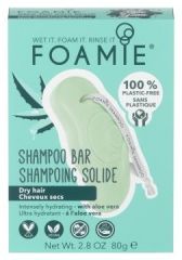 Foamie Shampoo Bar Aloe You Vera Much - Tuhý šampon pro suché vlasy 80 g