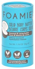 Foamie Solid Body Butter Shake Your Coconuts - Tuhá péče s kokosovým olejem 50 g