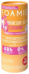 Foamie Deodorant Happy Day (pink) - Deodorant s patentovaným komplexem hořčíku pro účinnou ochranu proti zápachu (48h) 40 g