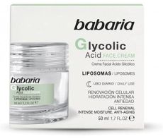 Babaria Glycolic Acid Face Cram - Krém s kyselinou glykolovou 50 ml