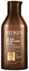 Redken All Soft Mega Curls Shampoo - Šampon pro suché nebo kudrnaté vlasy 300 ml
