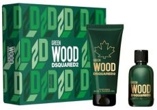 Dsquared2 Green Wood Set - EDT 100 ml + sprchový gel 150 ml Dárková sada