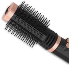 Wad Brevis 360 Hair Dryer - Kulatý kulmofén černo-růžový