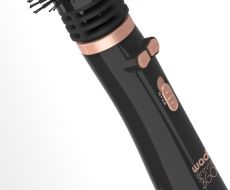 Wad Brevis 360 Hair Dryer - Kulatý kulmofén černo-růžový