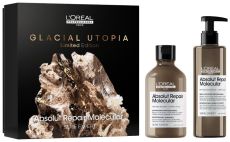 L´oréal Professionnel Absolut Repair Molecular Duo Vánoční Set - Šampon 300 ml + sérum 250 ml Dárková sada