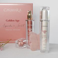 Casmara Golden Age Set - Intenzivní regenerační krém 50 ml + Hydratační a zpevňující sérum 50 ml Dárková sada