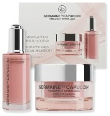 Germaine de Capuccini Timexpert Wrink Less Soft Set - Denní kolagenový krém pro normální pleť 50 ml + Kolagenové sérum proti vráskám 50 ml Dárková sada
