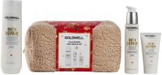 Goldwell Dualsenses Rich Repair Cristmas Set - Šampon 250 ml + sérum 100 ml + maska 50 ml Dárková sada