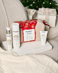 Goldwell Dualsenses Rich Repair Cristmas Set - Šampon 250 ml + sérum 100 ml + maska 50 ml Dárková sada