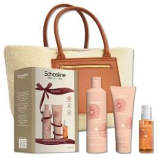 Echosline Argan Vánoční Set - Šampon 300 ml + maska 300 ml + fluid 100 ml Dárková sada