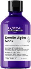 L´oréal Professionnel Keratin Alpha Sleek Shampoo - Šampon pro uhlazené vlasy 300 ml
